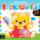 Pierwsza Kolorowanka Z Misiem Gruby Obrys 0+ Aksjomat 3942