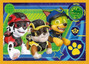 Puzzle 4w1 Zawsze na czas Psi Patrol Trefl 34395
