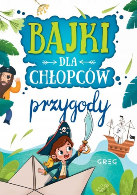 2x Bajki Dla Chłopców Przygody Krótkie I Ciekawe Opowieści Greg (BR)