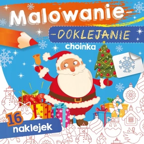 Malowanie Doklejanie CHOINKA 3+ Skrzat