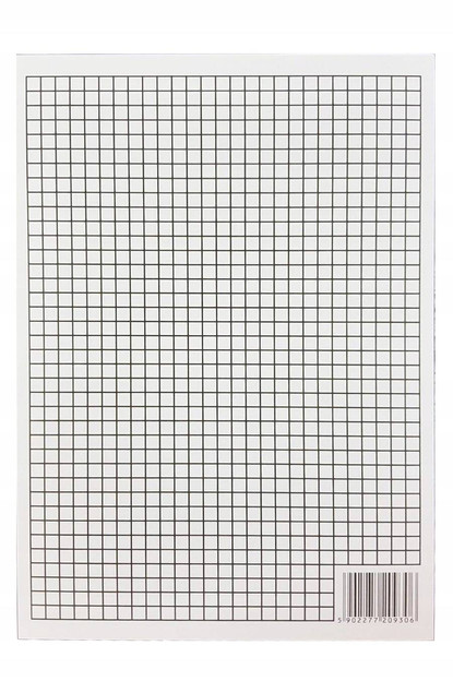 LINIUSZEK A5 DWUSTRONNY KRATKA LINIA (09306)