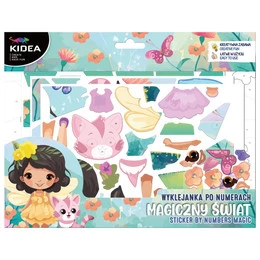 Wyklejanka MAGIC Wyklejanka Po Numerach Kidea