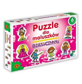 Puzzle Dla Maluszków DZIEWCZYNKI Układanka Dla 3 Latka 3+ Alexander