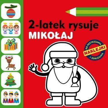 2-latek rysuje. Mikołaj