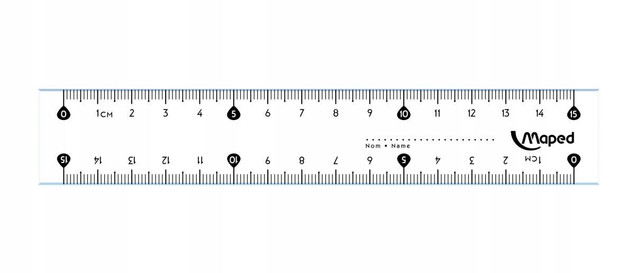 Linijka Essentials 15cm