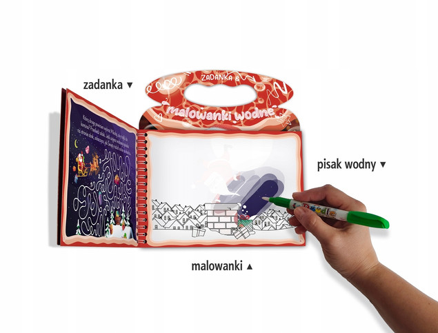 Zadanka & malowanki wodne. U Mikołaja