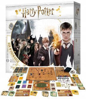 HARRY POTTER Rok w Hogwarcie Gra Planszowa Towarzyska 7+ Rebel