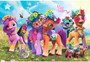 Puzzle 100 Układanka Pony KUCYKI Konie Koniki Koń Słodkie 5+ Trefl 16463