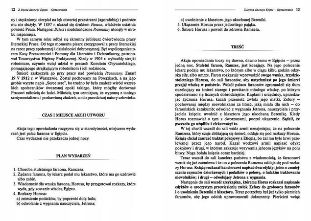 Z legend dawnego Egiptu