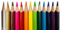 Kredki ołówkowe trójkątne 12 kol. + tem. Colorino Kids new