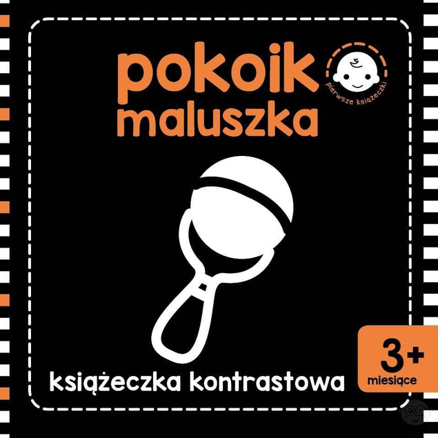 Książeczka Kontrastowa Pokoik Maluszka Rozwój Maluszka 3M+ Skrzat