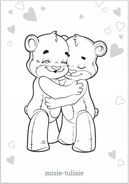 Maluszkowe malowanie. Przytulaski