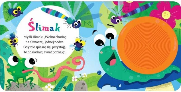 Baw się i dotknij. Na łące. Książeczka sensoryczna