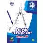 ASTRA BLOK TECHNICZNY A3 170 G - 10 ARKUSZY
