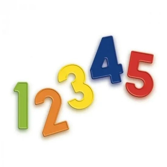 Cyferki na magnes Quercetti 48 sztuk