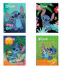 ZESZYT A4 KRATKA 32 KARTKI STITCH SZKOLNY LAMINOWANA OKŁADKA - 4 sztuki