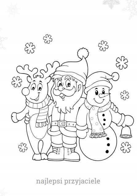 Maluszkowe malowanie. Bałwanek