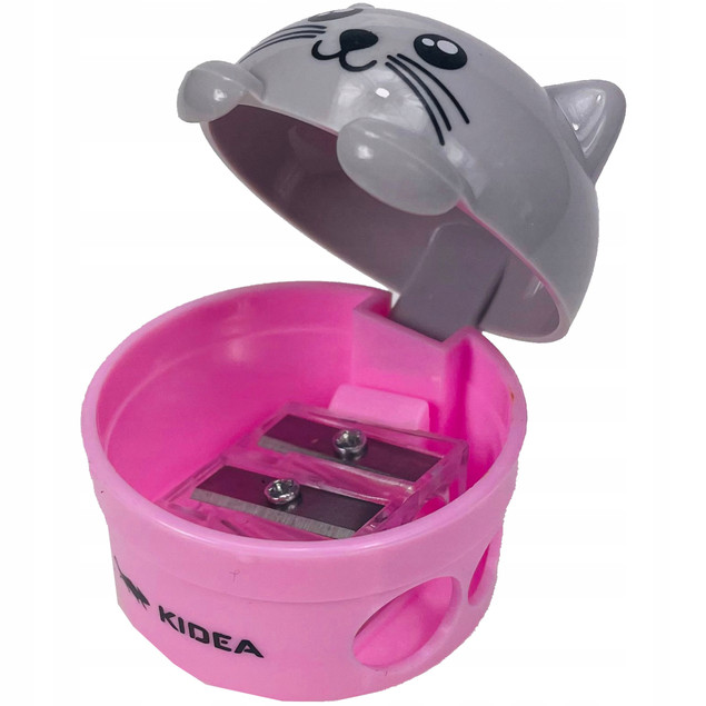 Temperówka Zwierzaki podwójna Kidea D mix cena za 1 szt