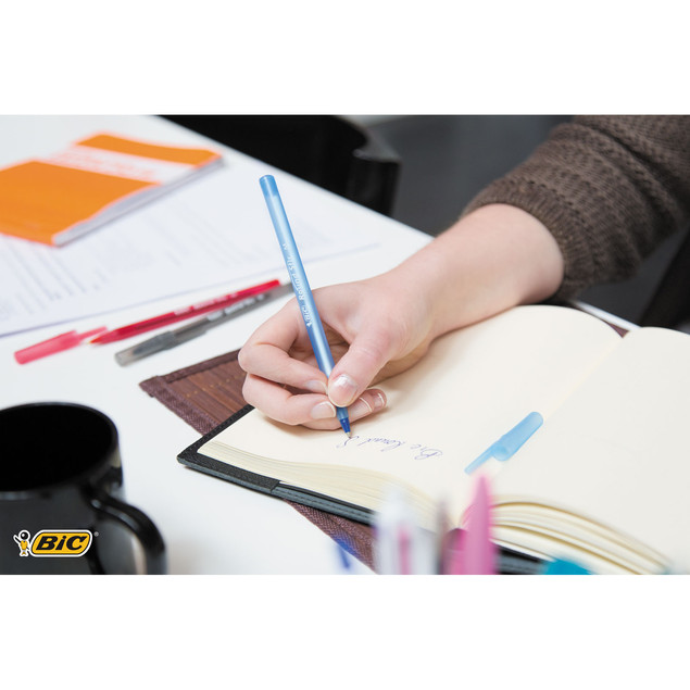 DŁUGOPIS BIC ROUND STICK 1.0 mm NIEBIESKI