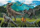 Puzzle 100 Układanka Park Jurajski DINOZAURY Gady Tyranozaur 5+ Trefl 16441