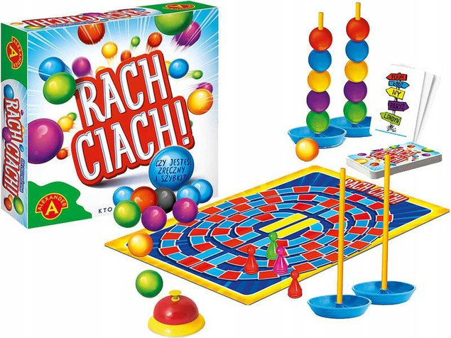 Rach Ciach Wersja Familijna Gra Pamięciowa Dokładność 5+ Alexander 2105