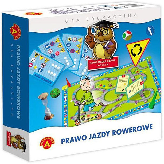 Zabawka Edukacyjna Prawo Jazdy Rowerowe