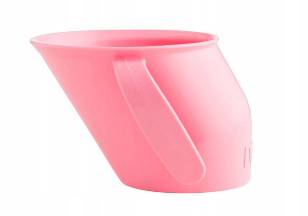DOIDY CUP Kubek Do Nauki Picia Z Uchwytem 200ml RÓŻOWY 3M+ Doidy 000104