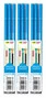 3x Wkład Wymazywalny NIEBIESKI HAPPY COLOR Standard A 0.5mm 9 Sztuk