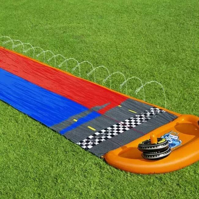 ŚLIZGAWKA WODNA BESTWAY 2 TORY + GRA 4 PIERŚCIENIE