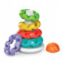 Clementoni Baby Kolorowa Wieża Piramidka z Kółek Układanka Dla Dzieci 6M+