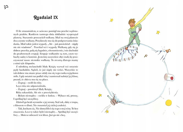 Mały Książę z Ilustracjami Z 1942 Roku Antoine de Saint-Exupéry Greg (TW)