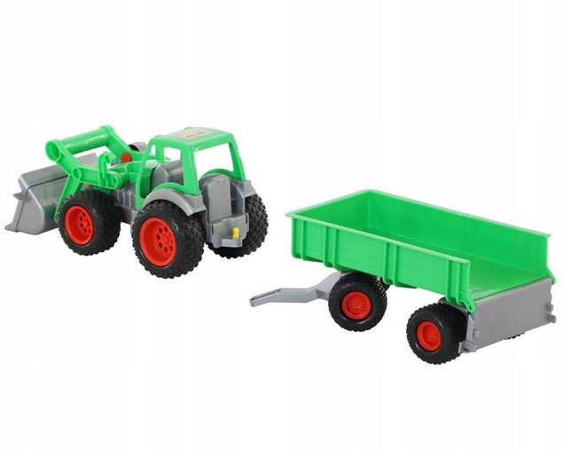 Traktor z przyczepą Farmer-Technik 8817