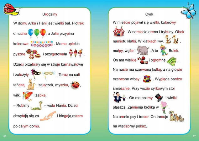 Mój pierwszy elementarz Czytamy metodą sylabową | Greg