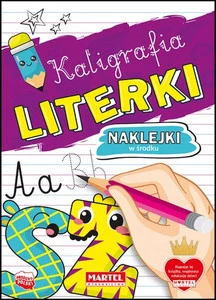 Kaligrafia LITERKI z Naklejkami 3+ Martel