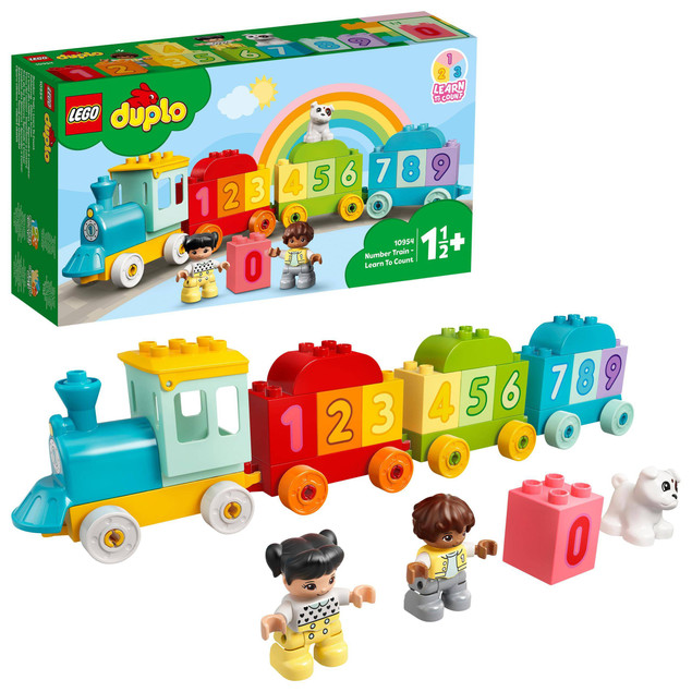 LEGO Duplo Pociąg z cyferkami 10954