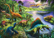 Trefl Puzzle 200 Drapieżne dinozaury Zwierzęta 13281