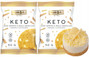 FRANK&OLI Ciastko Miękkie Keto SERNIK BIAŁA CZEKOLADA Bez Cukru 50g x2