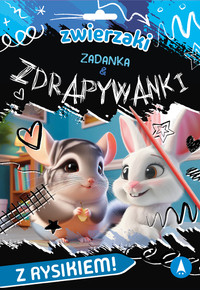 Zadanka i Zdrapywanki ZWIERZAKI z Rysikiem 4+ Skrzat