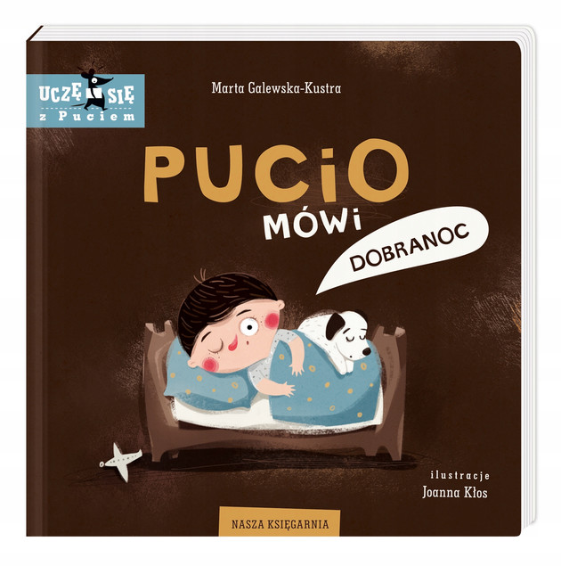 Książeczka Pucio mówi dobranoc