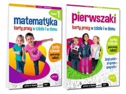 Pakiet Pierwszaki Karty Pracy w Szkole i w Domu Matematyka Klasa 1 Greg