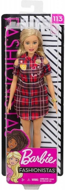 Lalka Barbie Fashionistas Modne Przyjaciółki Blondynka
