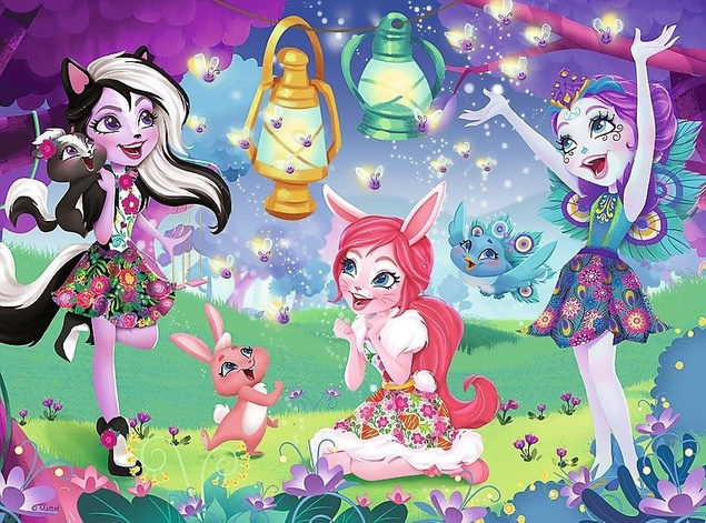 Puzzle 30 Magiczny świat Enchantimals Trefl 18236