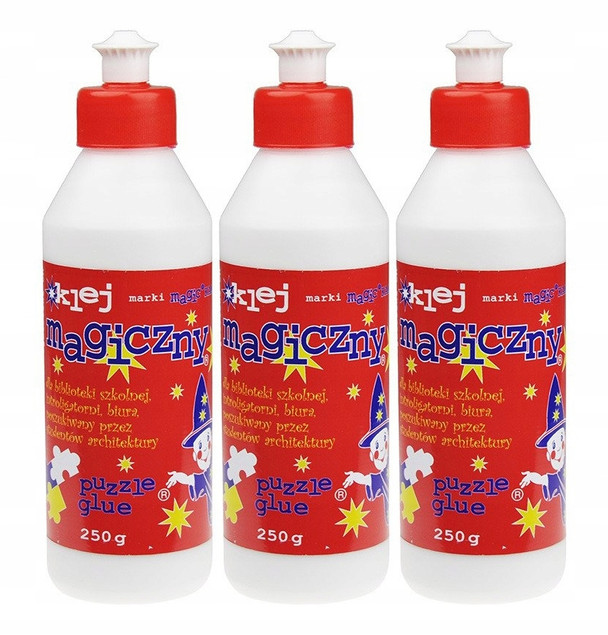 3x Klej Introligatorski Magic W Butelce 250g Kamaben