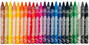 Kredki świecowe 24 kol. Colorino Kids