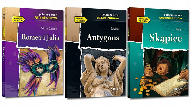Romeo i Julia Szekspir lektury z opracowaniem Greg