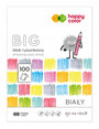 Blok rysunkowy biały A4/100K BIG HAPPY COLOR