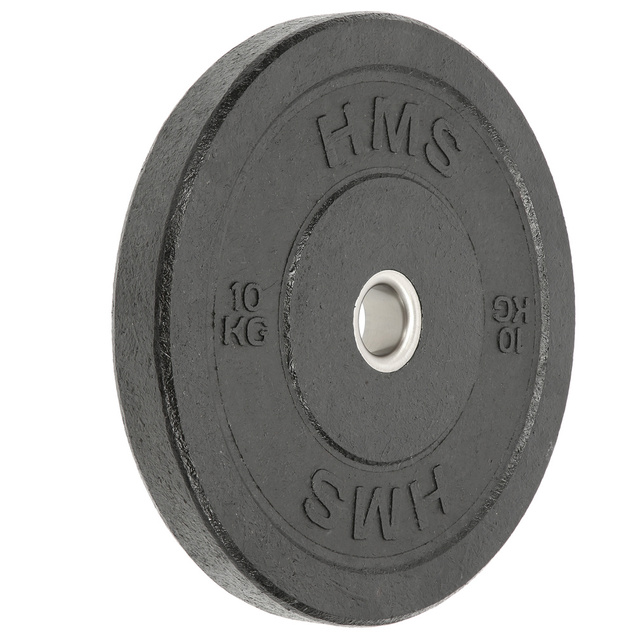 TALERZ OLIMPIJSKI BUMPER 10 KG HMS CHTBR10 BLACK