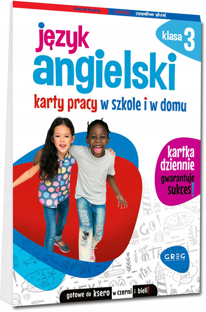 Język angielski. Karty pracy w szkole i w domu. Klasa 3