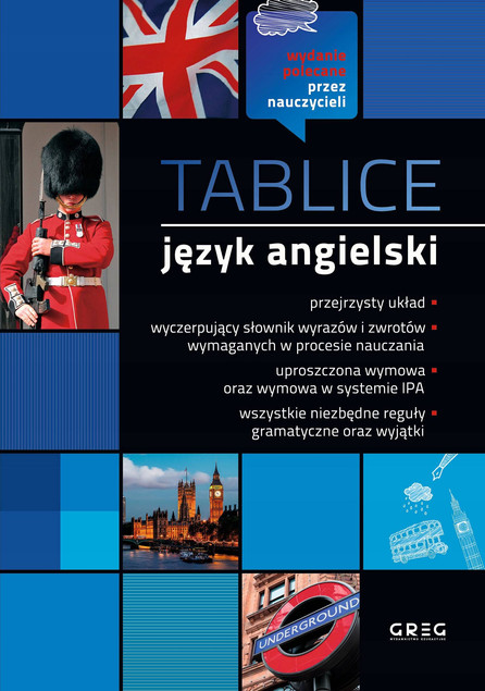 TABLICE ANGIELSKI