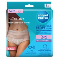 CANPOL BABIES MAJTKI CIĄŻOWE DLA KOBIET POPORODOWE S/M 2w1 5 szt 78/011.